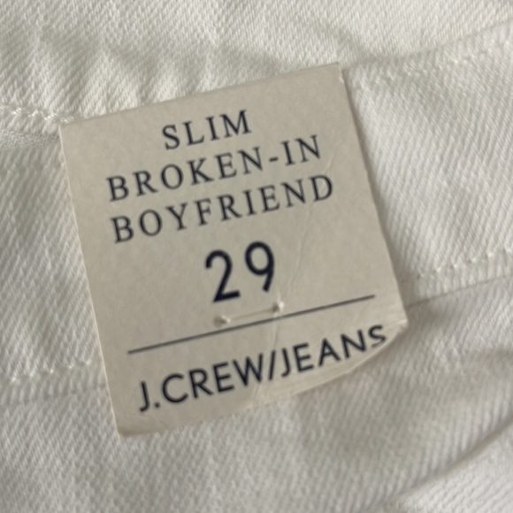 New With Tags J Crew Slim Boyfriend Jeans - Picture 2 of 4